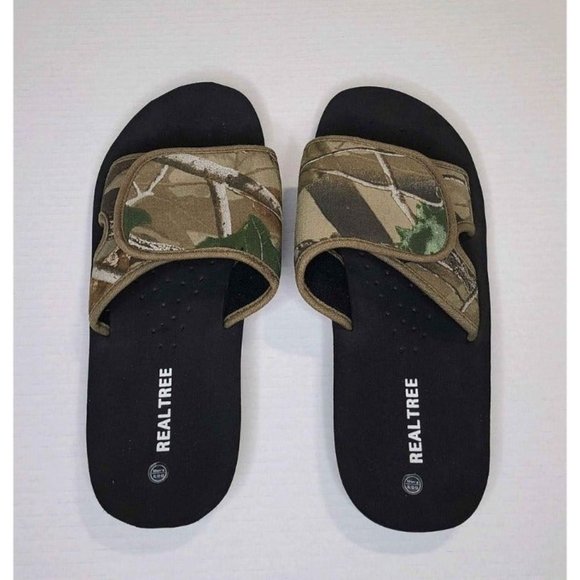 Realtree Other - Realtree Camouflage Mens Lightweight Slip-on Sandals Size 12-13
